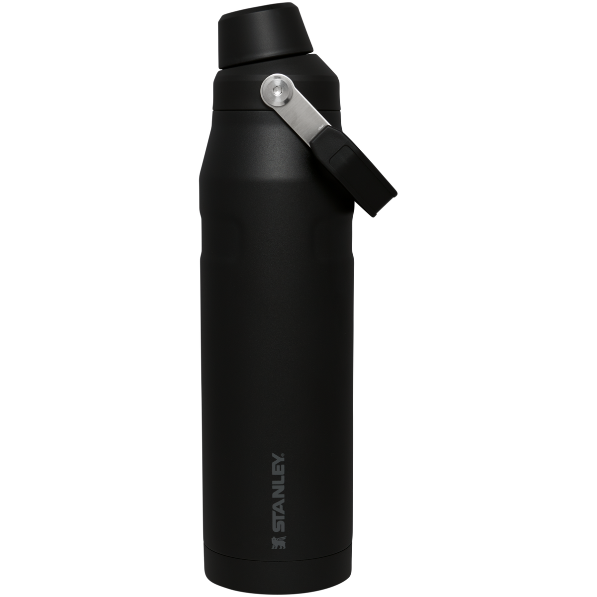 Stanley 1913 IceFlow™ Bottle with Fast Flow Lid 36 OZ in Black | Front View