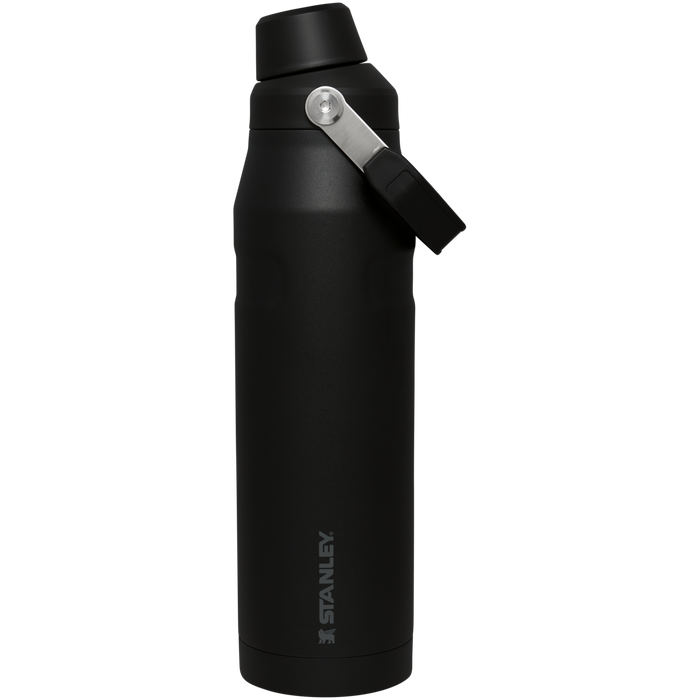Stanley 1913 IceFlow™ Bottle with Fast Flow Lid 36 OZ in Black | Front View