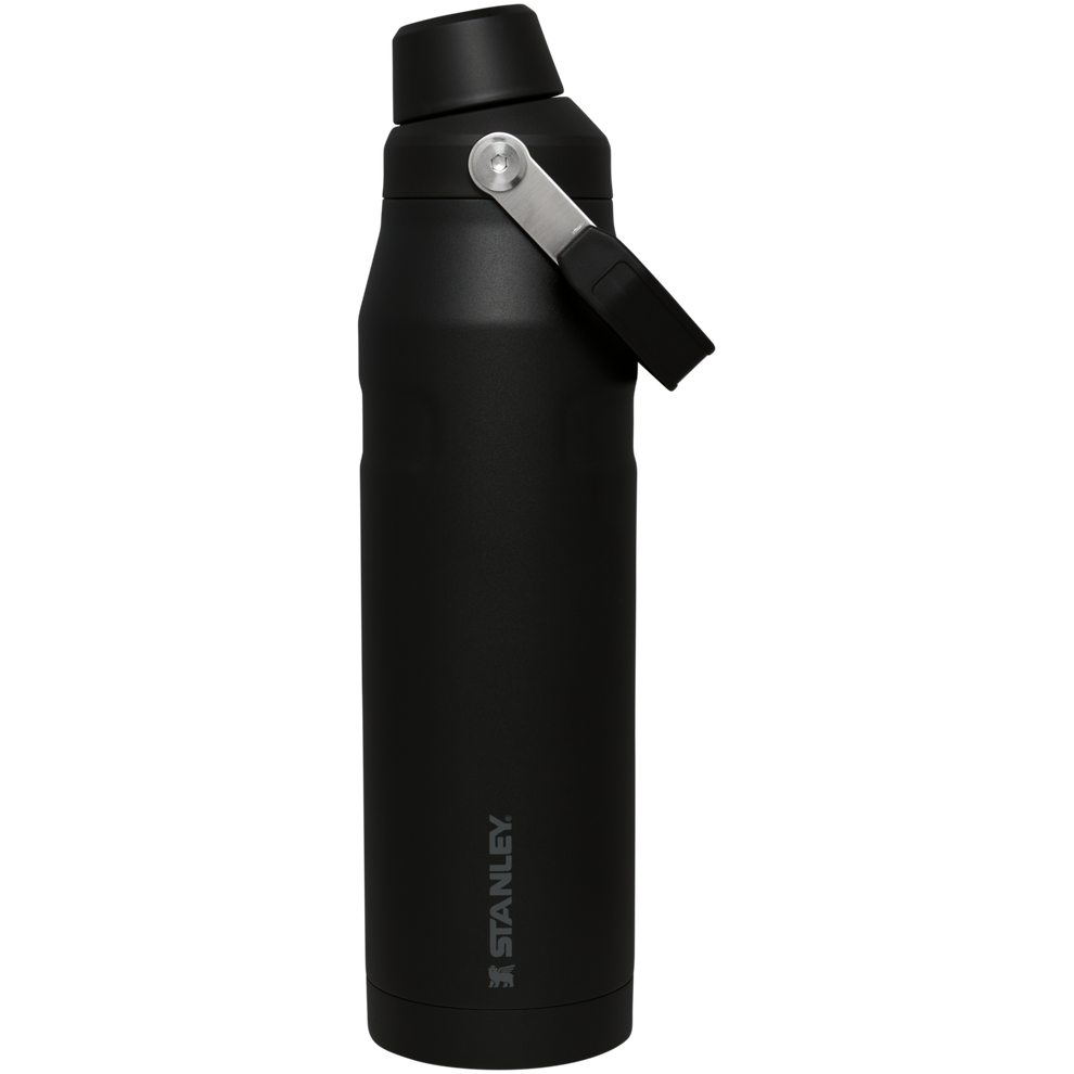 Stanley 1913 IceFlow™ Bottle with Fast Flow Lid 36 OZ in Black | Front View