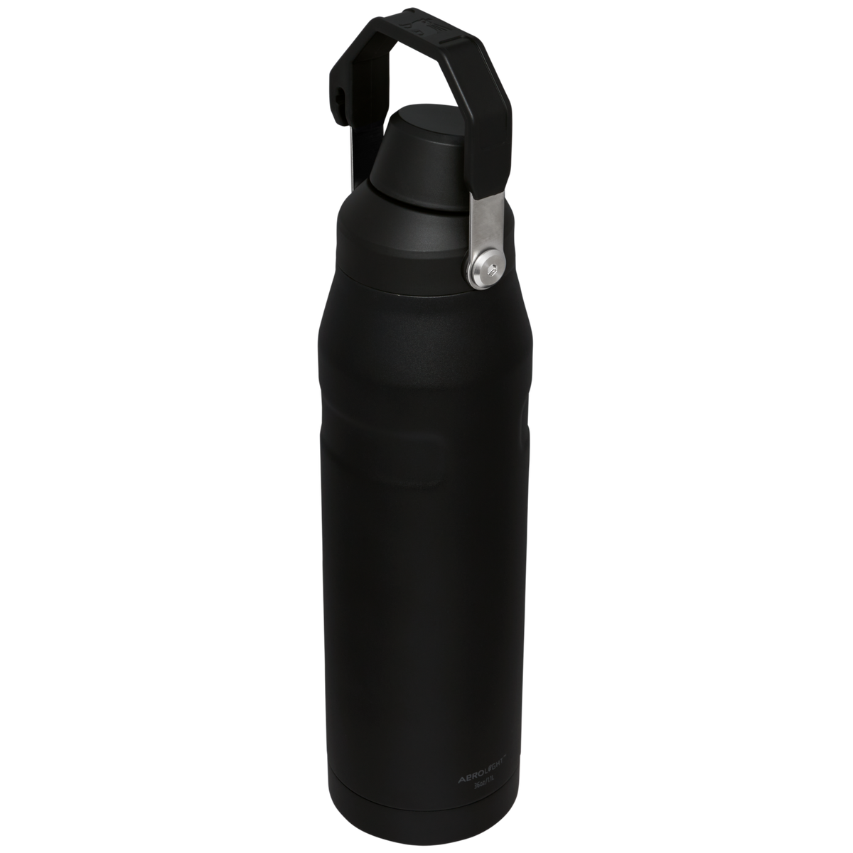 Stanley 1913 IceFlow™ Bottle with Fast Flow Lid 36 OZ in Black | Back View
