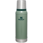 Swatch for Stanley 1913 Classic Legendary Bottle 1.0 QT in Hammertone Green | Front View