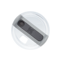 Swatch for Stanley 1913 The Quencher H2.O FlowState™ Tumbler Lid 14 OZ in Clear | Lid View