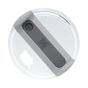 Swatch for Stanley 1913 The Quencher H2.O FlowState™ Tumbler Lid 40 OZ in Clear | Lid View