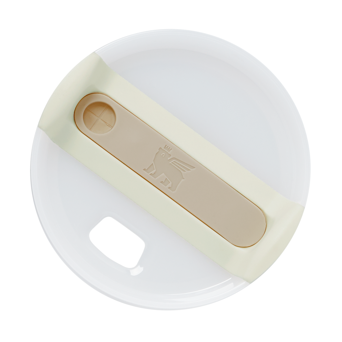 Stanley 1913 The Quencher H2.O FlowState™ Tumbler Lid 40 OZ in Milky White | Lid View