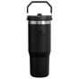 Swatch for Stanley 1913 The IceFlow™ Flip Straw Tumbler 30 OZ in Black | Front View