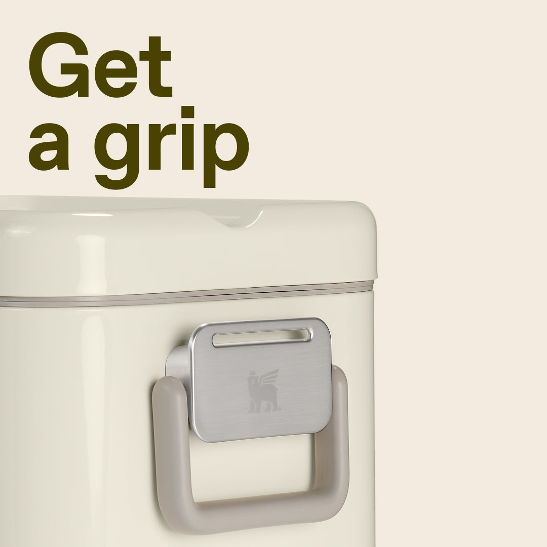 Stanley 1913 The Lifted Spirits™ Steel Cooler 55 QT in Cream Gloss
