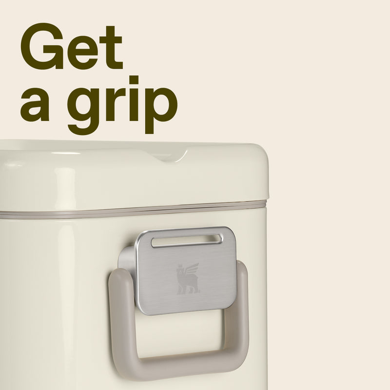 Stanley 1913 The Lifted Spirits™ Steel Cooler 55 QT in Cream Gloss