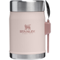Swatch for Stanley 1913 Classic Legendary Food Jar + Spork 14 OZ in Rose Quartz | Front View