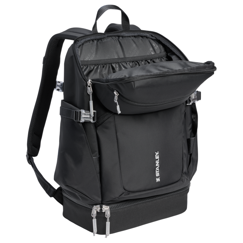 Stanley 1913 The Vitalize™ Backpack 30.9 QT in Black | Open View