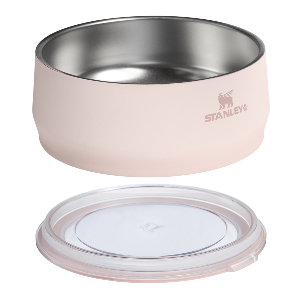 Stanley 1913 The Stanley Pet Bowl 6-cup 48 OZ in Rose Quartz | Cross Section View