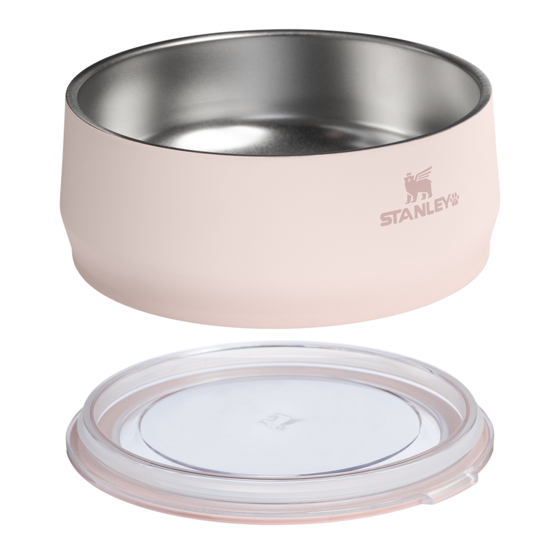 Stanley 1913 The Stanley Pet Bowl 6-cup 48 OZ in Rose Quartz | Cross Section View