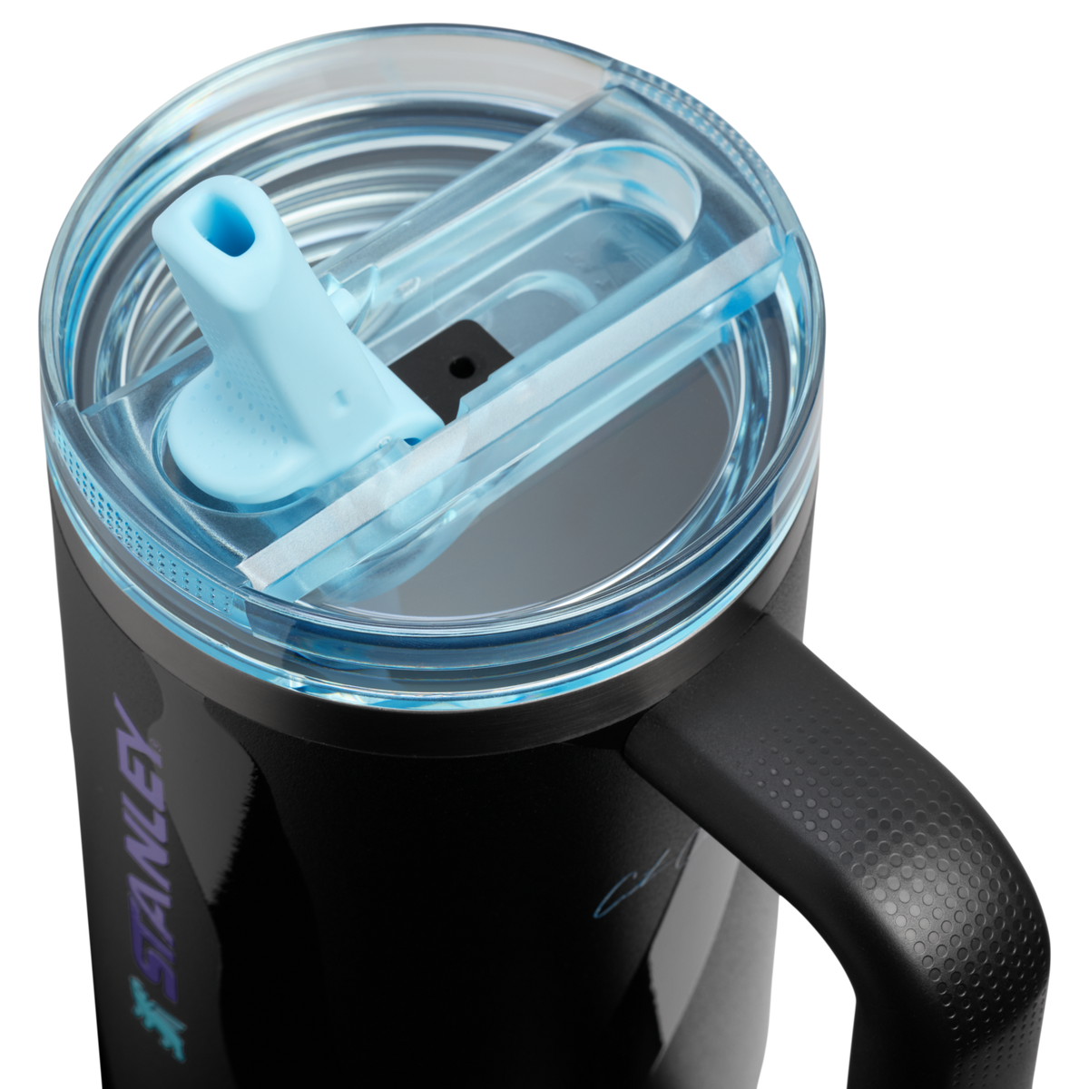 Stanley 1913 Stanley 1913 x Caitlin Clark Quencher® ProTour Flip Straw Tumbler 30 OZ in Caitlin Clark Blacktop | Lid Detailed View