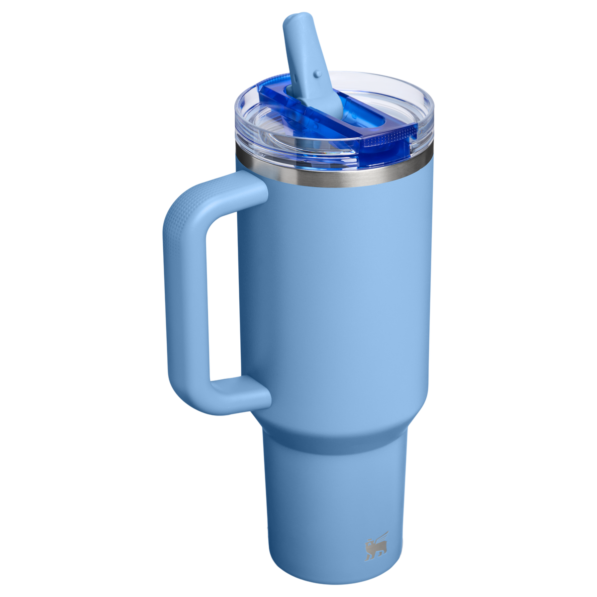 Stanley 1913 The Quencher ProTour Flip Straw Tumbler 40 OZ in Blue Sky | Back View