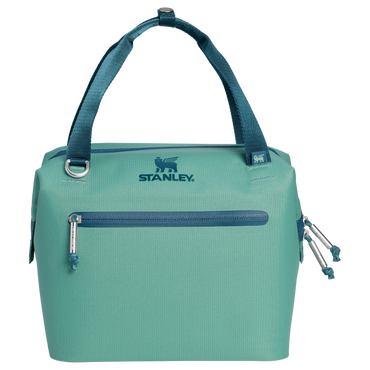 Stanley 1913 The All Day Julienne Mini Cooler 10 Can 7.4 QT 7.0 L in Spring Green | Front View