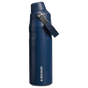 Swatch for Stanley 1913 IceFlow™ Bottle with Fast Flow Lid 24 OZ in Dark Navy | Front View
