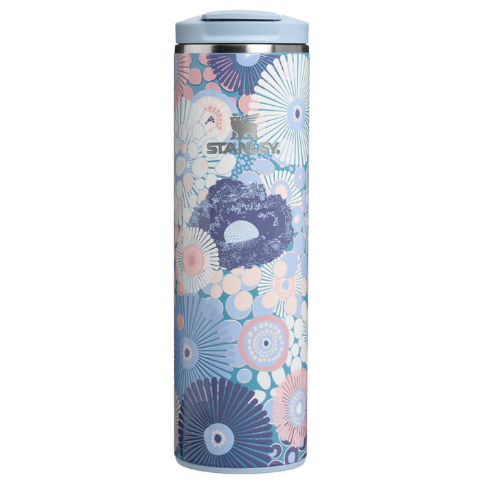 Stanley 1913 The Transit Flip Top Mug 16 OZ in Blue Dream Wildflower | Front View