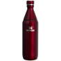Swatch for Stanley 1913 All Day Slim Bottle 20 OZ in Garnet Shine | Front View