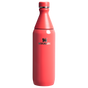 Swatch for Stanley 1913 All Day Slim Bottle 20 OZ in Hot Coral Gloss | Front View