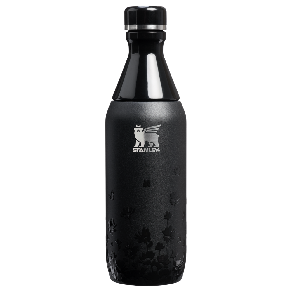Stanley 1913 The All Day Slim Luxe Bottle 12 OZ in Midnight Ruby | Front View
