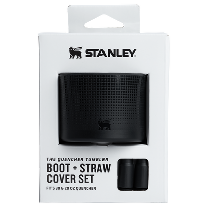 Stanley 1913 Stanley Quencher Boot and Straw Cover Set 30 OZ & 20 OZ in Black