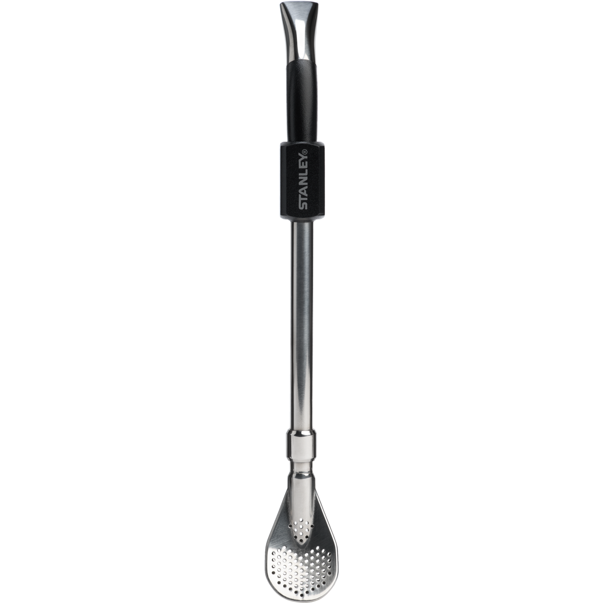 Stanley 1913 The Yerba Mate Bombilla Straw in Matte Black | Front View