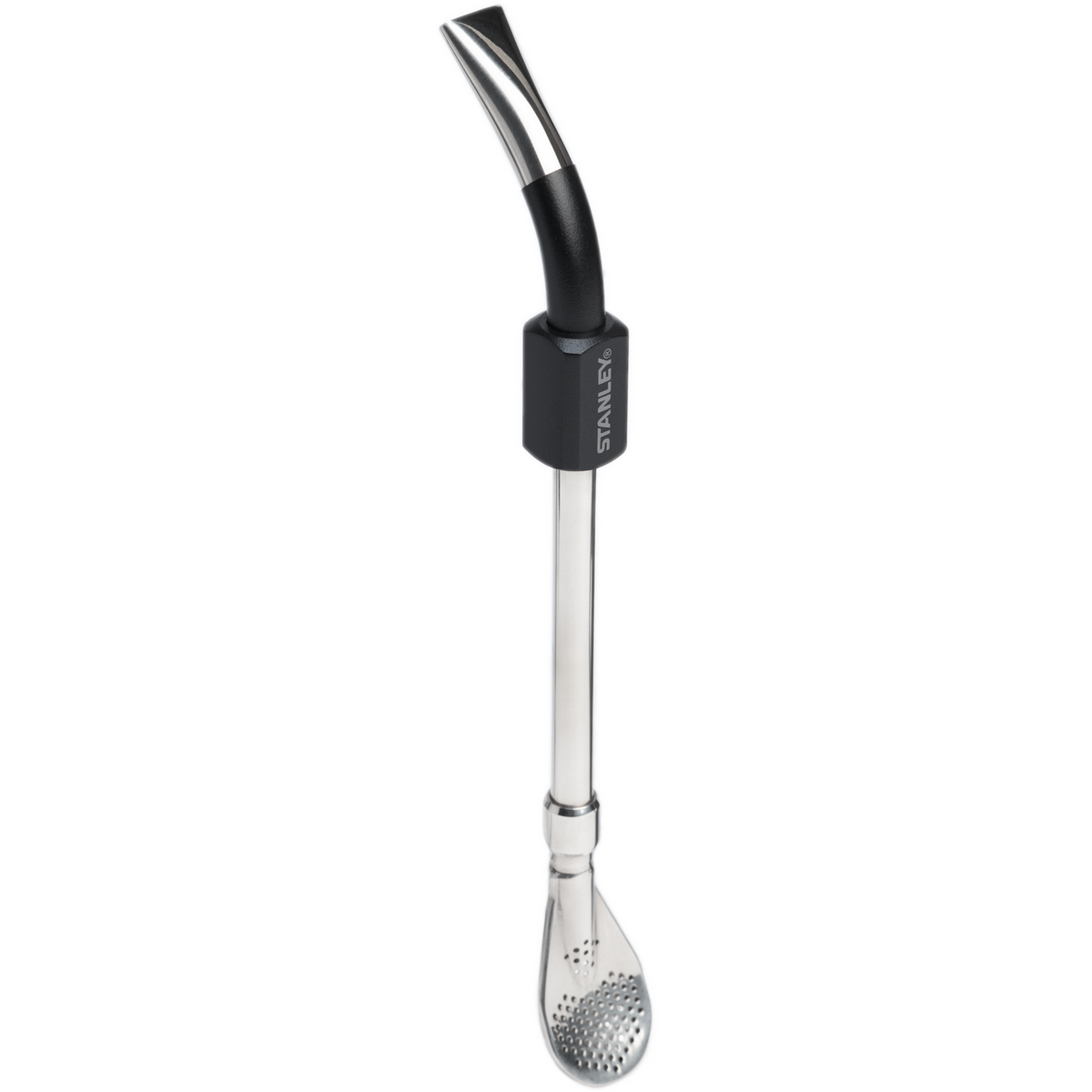 Stanley 1913 The Yerba Mate Bombilla Straw in Matte Black | Open View