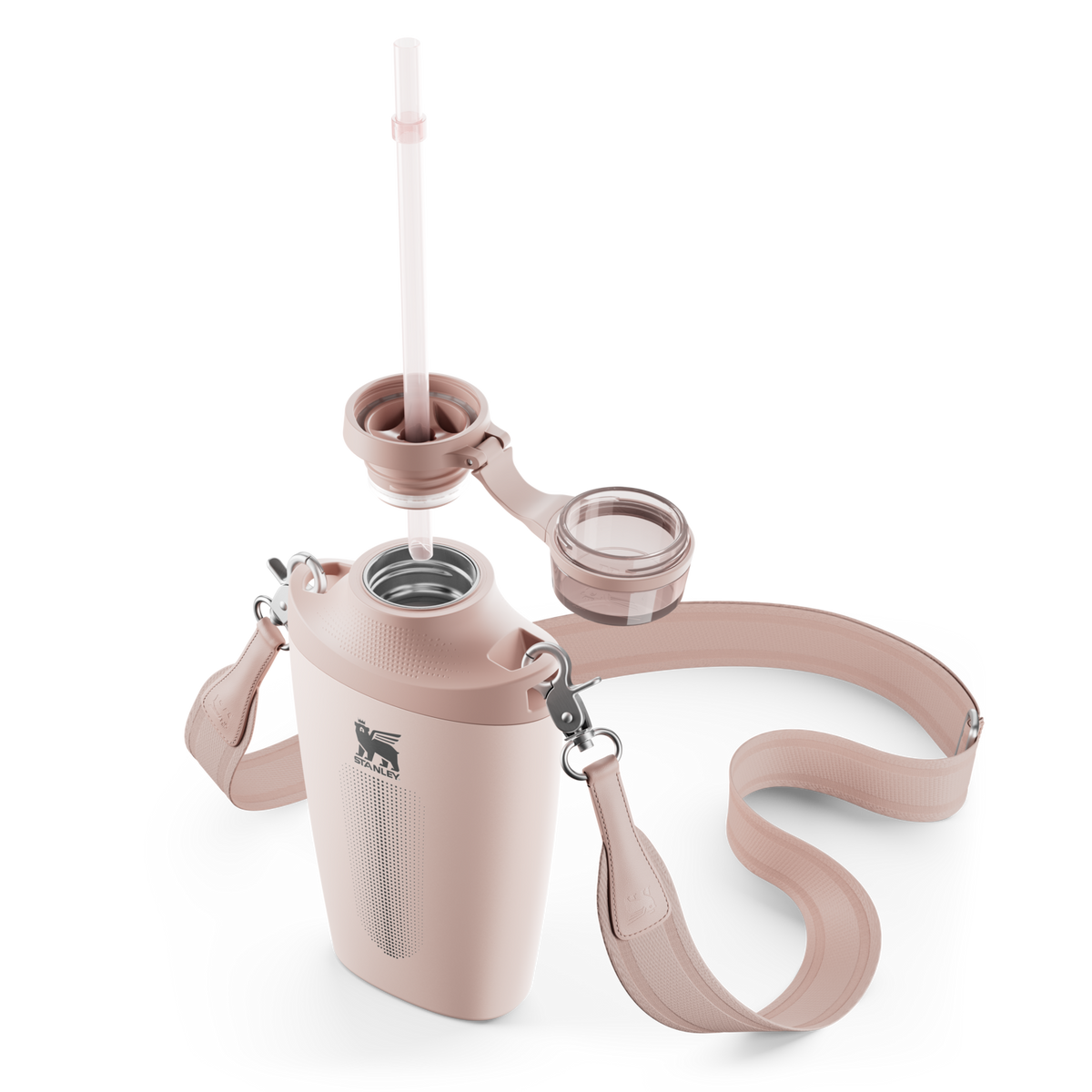 Stanley 1913 The Stanley Cross Bottle 23 OZ in Rose Quartz | View 1