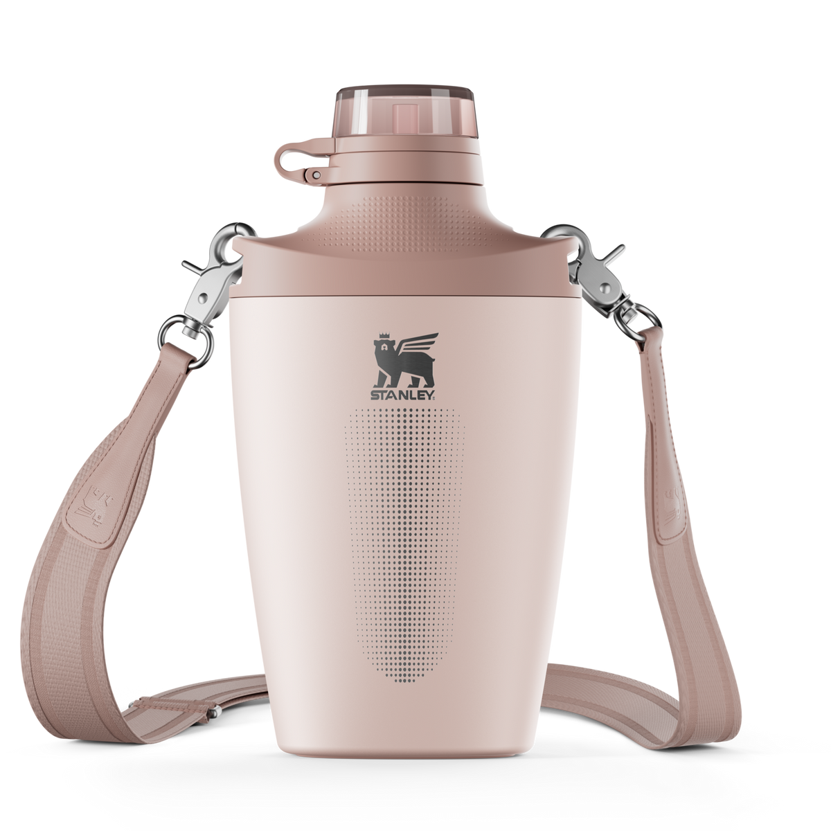 Stanley 1913 The Stanley Cross Bottle 23 OZ in Rose Quartz | Front View