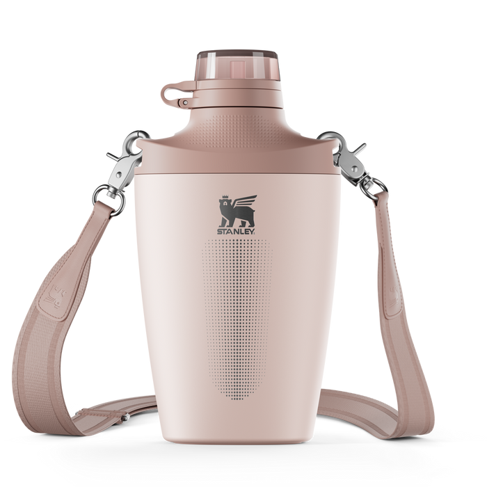 Stanley 1913 The Stanley Cross Bottle 23 OZ in Rose Quartz | Front View
