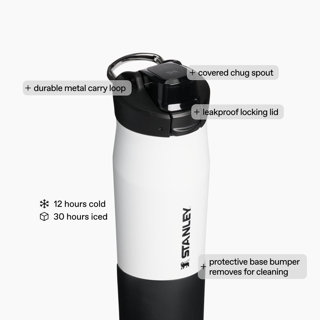 Stanley 1913 The Vitalize™ Tempo Bottle 24 OZ in Chalk
