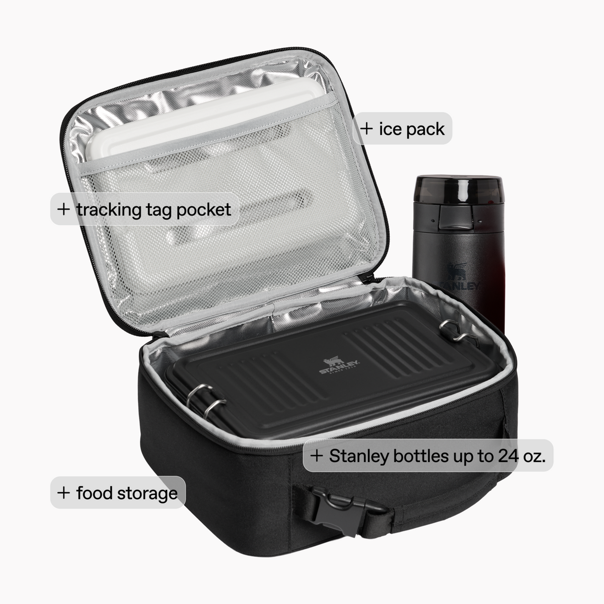Stanley 1913 The Assembly Lunch Box 3.7 QT 3.5 L in Blue Dream | View 7