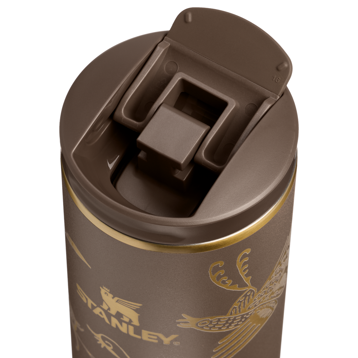 Stanley 1913 The Stanley 1913 x Nest AeroLight™ Transit Flip Top Mug 16 OZ in Freedom Women | Lid Detailed View