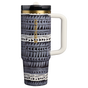 Swatch for Stanley 1913 The Stanley 1913 x Nest Quencher® ProTour Flip Straw Tumbler 30 OZ in Kofi Masquerade | Front View