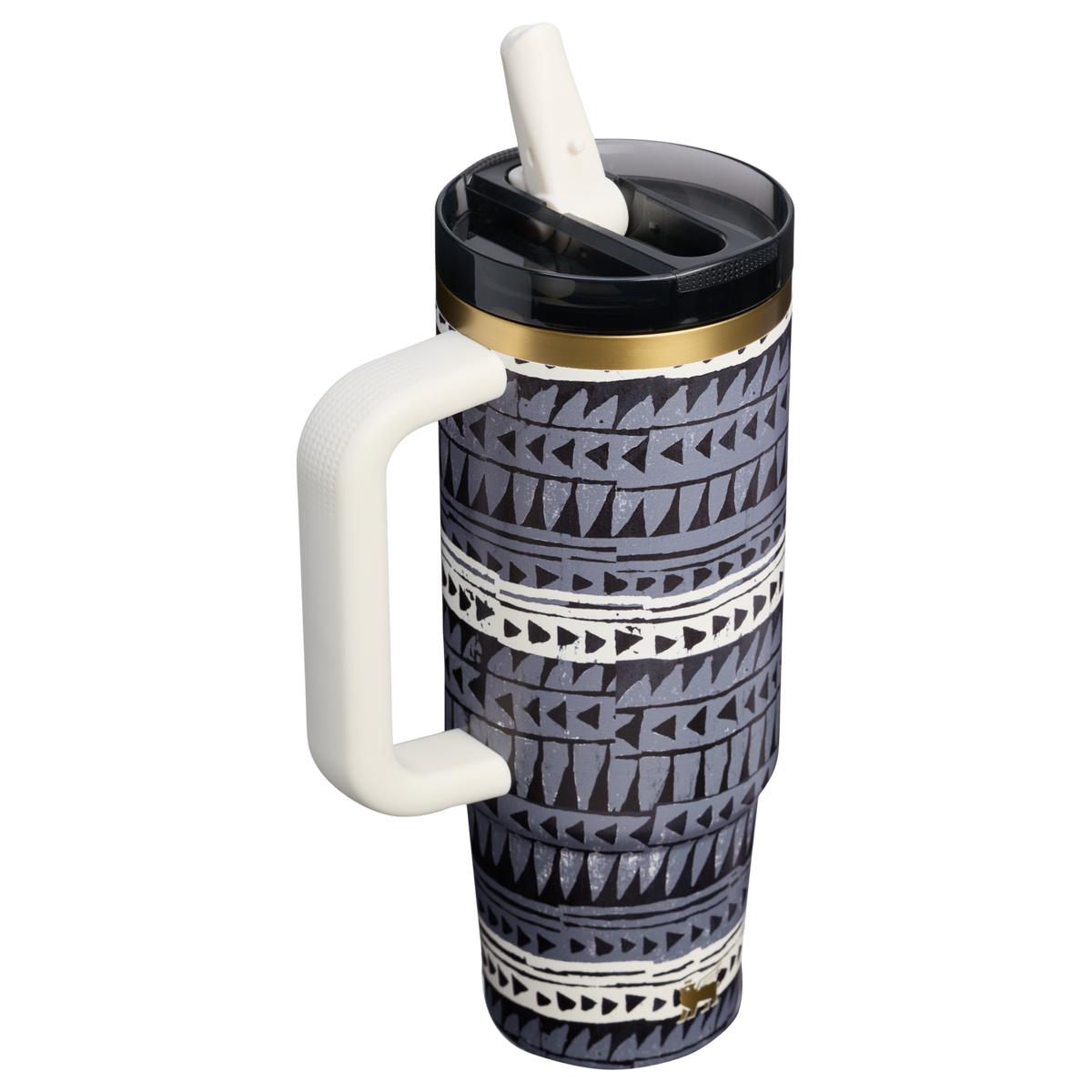 Stanley 1913 The Stanley 1913 x Nest Quencher® ProTour Flip Straw Tumbler 30 OZ in Kofi Masquerade | Back View