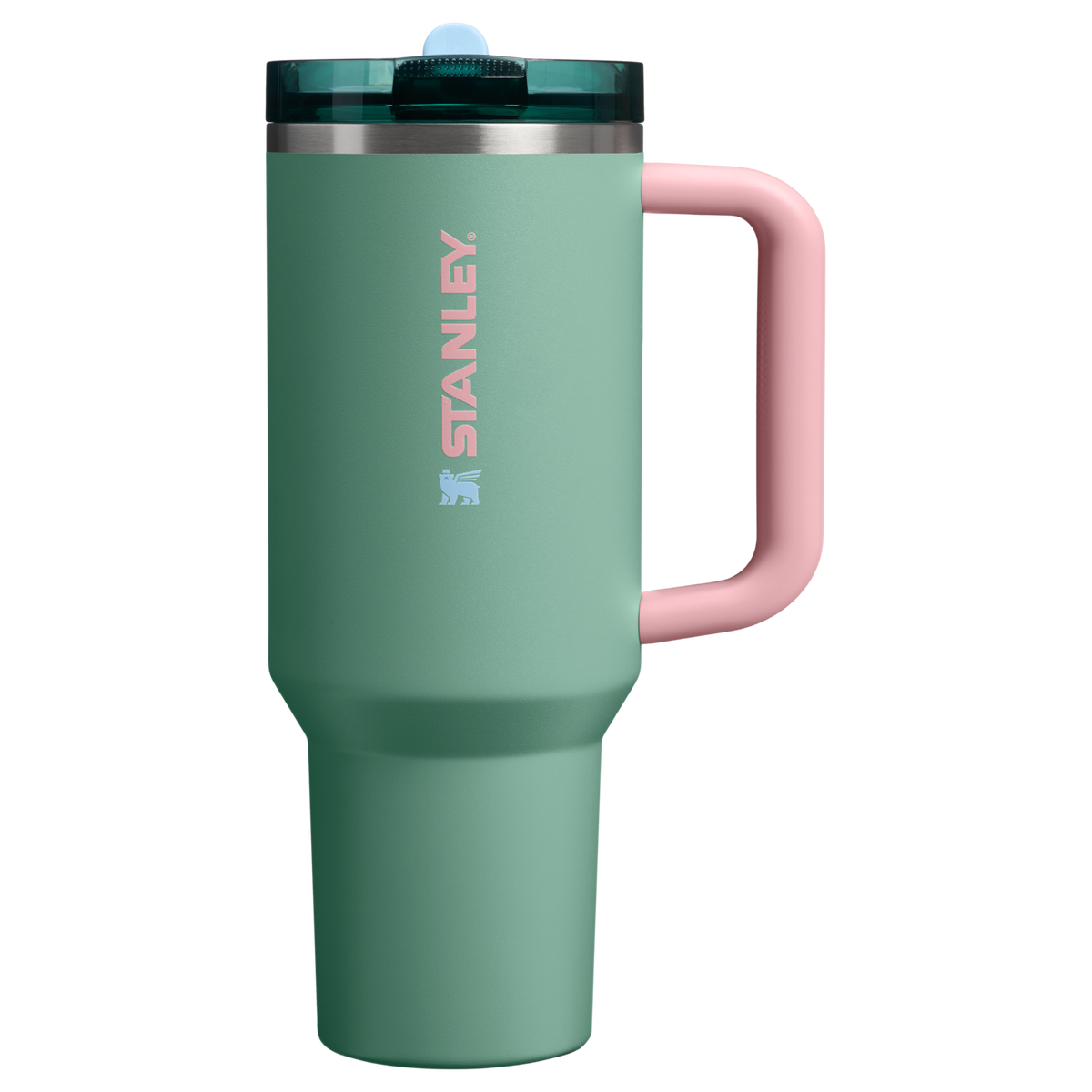 Stanley 1913 Stanley 1913 x Antonela Quencher ProTour Flip Straw Tumbler 40 OZ in Antonela Green | Front View