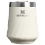 Swatch for Stanley 1913 The Textured Reserve Wine Tumbler 11 OZ in Cream Gloss | Front View