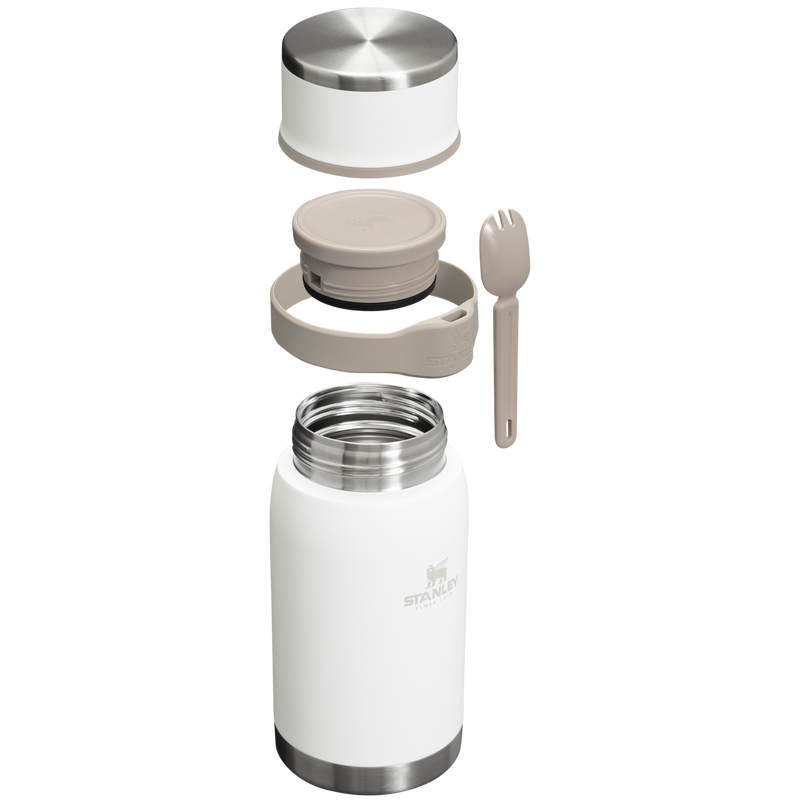 Stanley 1913 Adventure To-Go Food Jar + Spork 36 OZ in Frost | Cross Section View