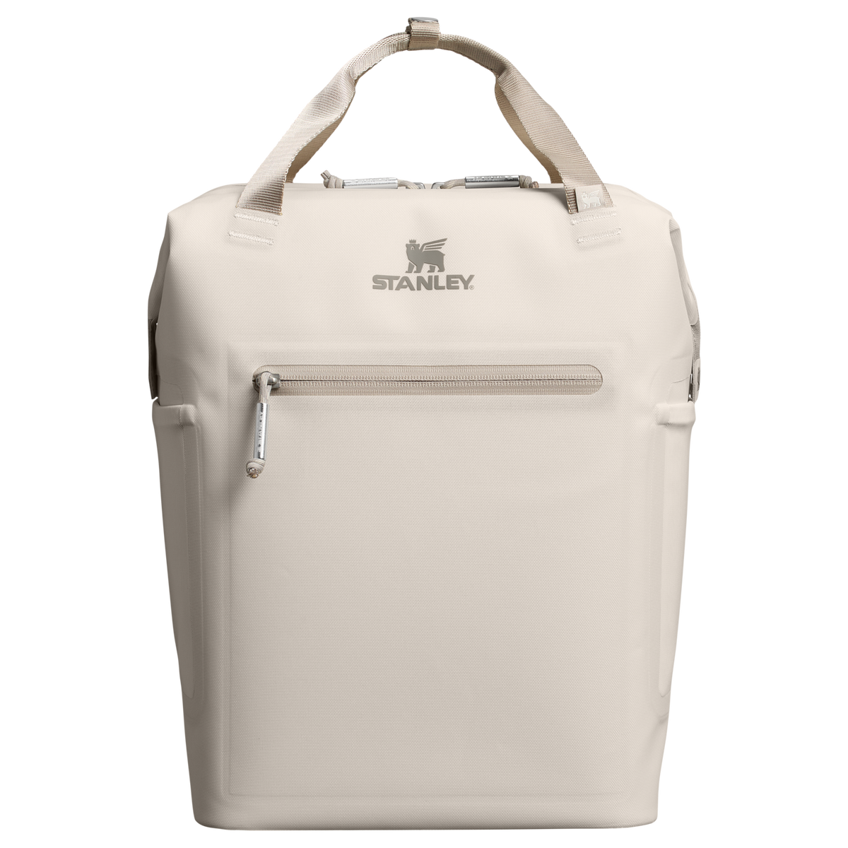 Stanley 1913 The All Day Madeleine Mini Cooler Backpack 20 Can 14 QT 13.2 L in Cream | Front View
