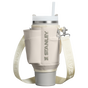 Swatch for Stanley 1913 The All Day 30 OZ Quencher Carry-All in Cream | Front View