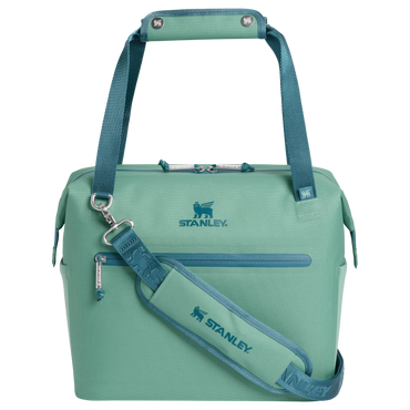 Stanley 1913 The All Day Julienne Midi Cooler 20 Can 12 QT 11.3 L in Spring Green | Front View