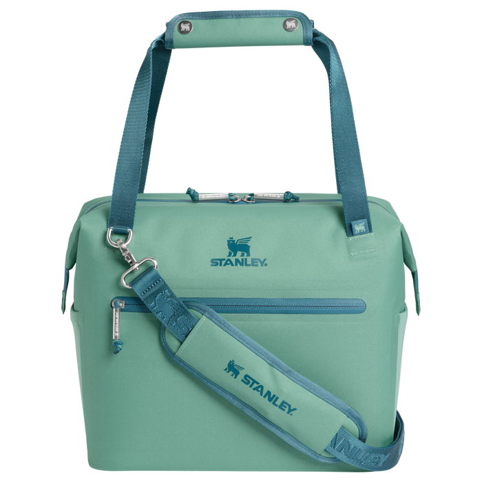Stanley 1913 The All Day Julienne Midi Cooler 20 Can 12 QT 11.3 L in Spring Green | Front View