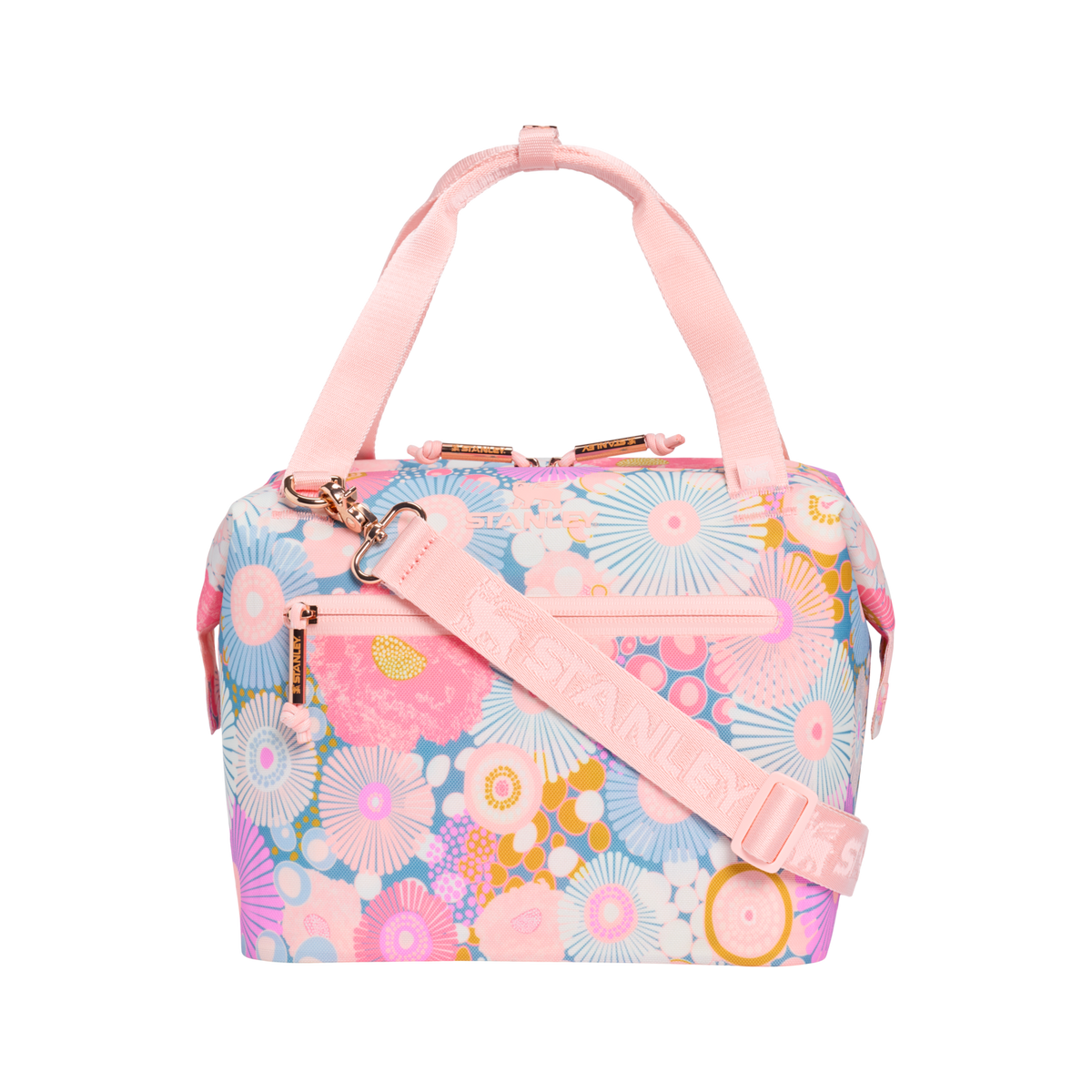 Stanley 1913 The All Day Julienne Mini Cooler 10 Can 7.4 QT 7.0 L in Sorbet Wildflower | Front View
