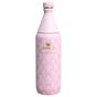 Swatch for Stanley 1913 Stanley 1913 x LoveShackFancy Holiday All Day Slim Bottle 34 OZ in Baby Bow Pink Peppermint | Front View