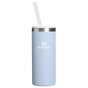Swatch for Stanley 1913 The Everyday Slim Can Cooler Cup 10 OZ in Blue Dream Stone | Front View