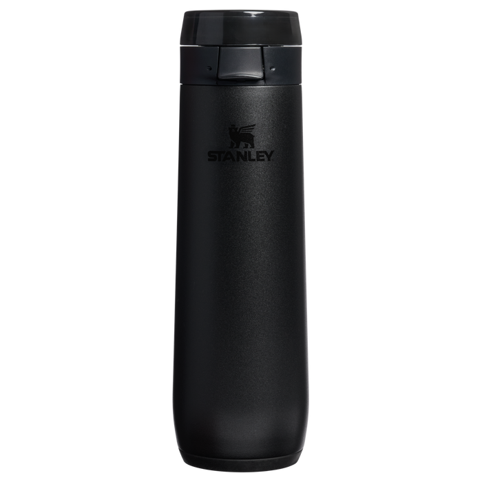 Stanley 1913 The Flowstate™ Spring Bottle 20 OZ in Black 2.0 | Front View