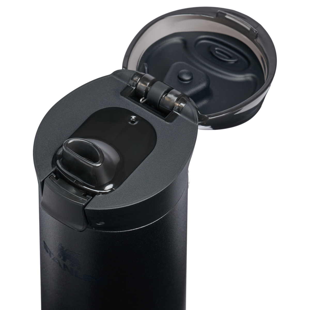 Stanley 1913 The Flowstate™ Spring Bottle 20 OZ in Black 2.0 | Lid Detailed View