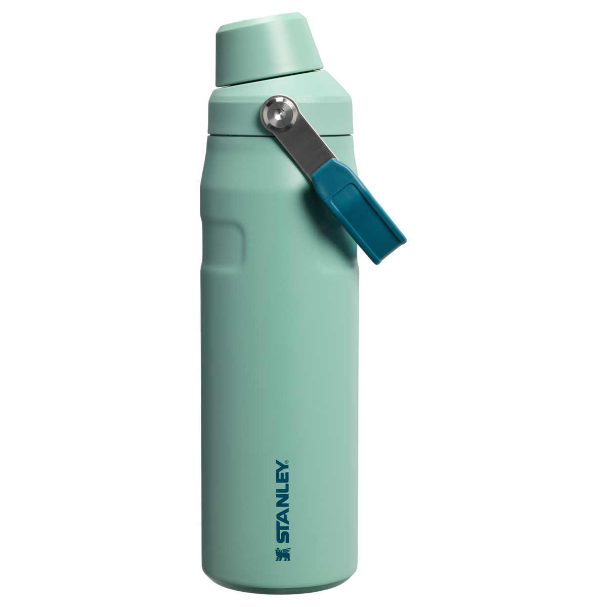 Stanley 1913 IceFlow™ Bottle with Fast Flow Lid 24 OZ in Spring Green | Front View