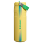 Swatch for Stanley 1913 The Country Collection IceFlow™ Aerolight Flip Straw Bottle 24 OZ in Team Yellow Green | Front View
