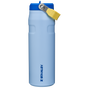Swatch for Stanley 1913 The IceFlow™ Bottle Flip Straw 2.0 24 OZ in Cornflower Admiral Blue | Front View