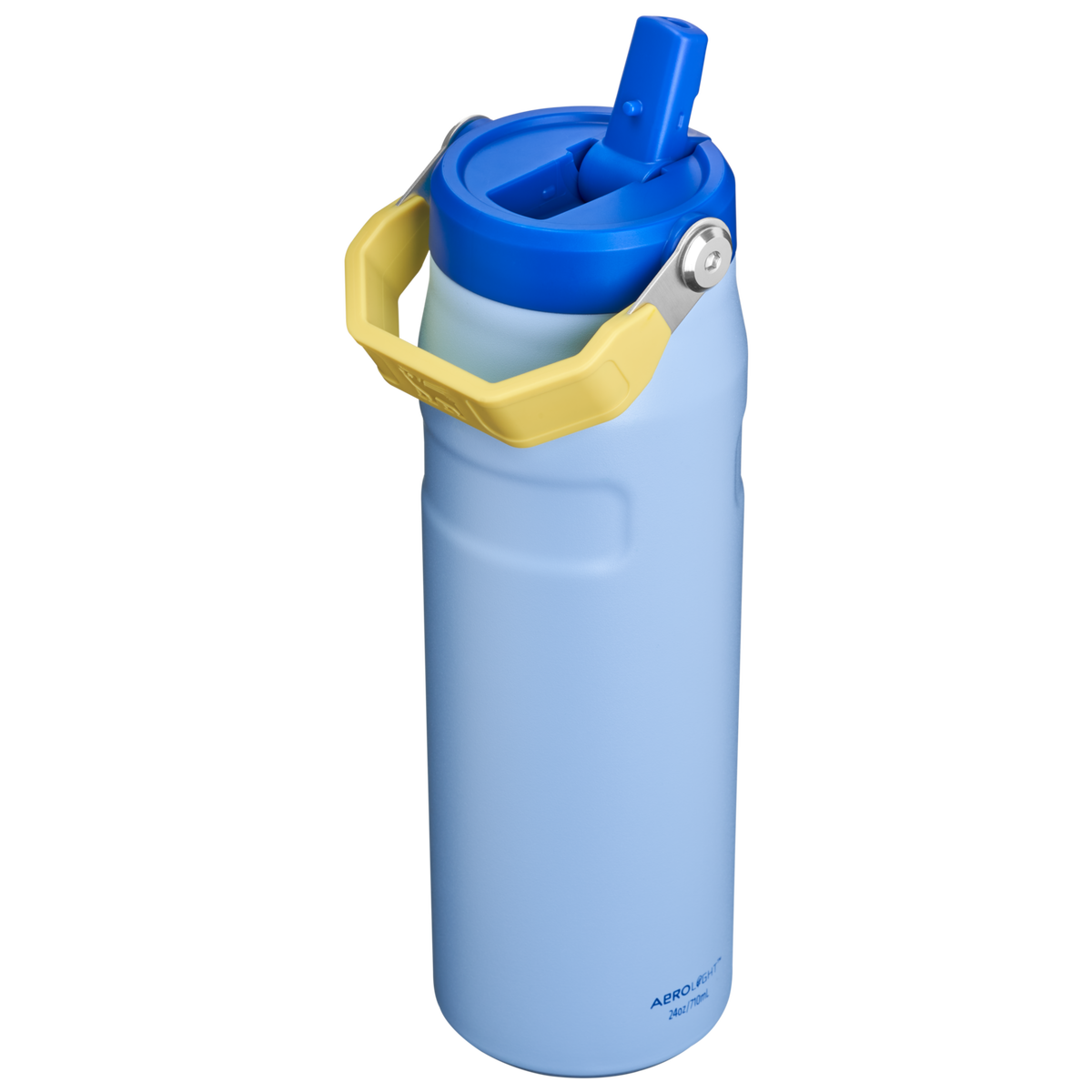 Stanley 1913 The IceFlow™ Bottle Flip Straw 2.0 24 OZ in Cornflower Admiral Blue | Back View